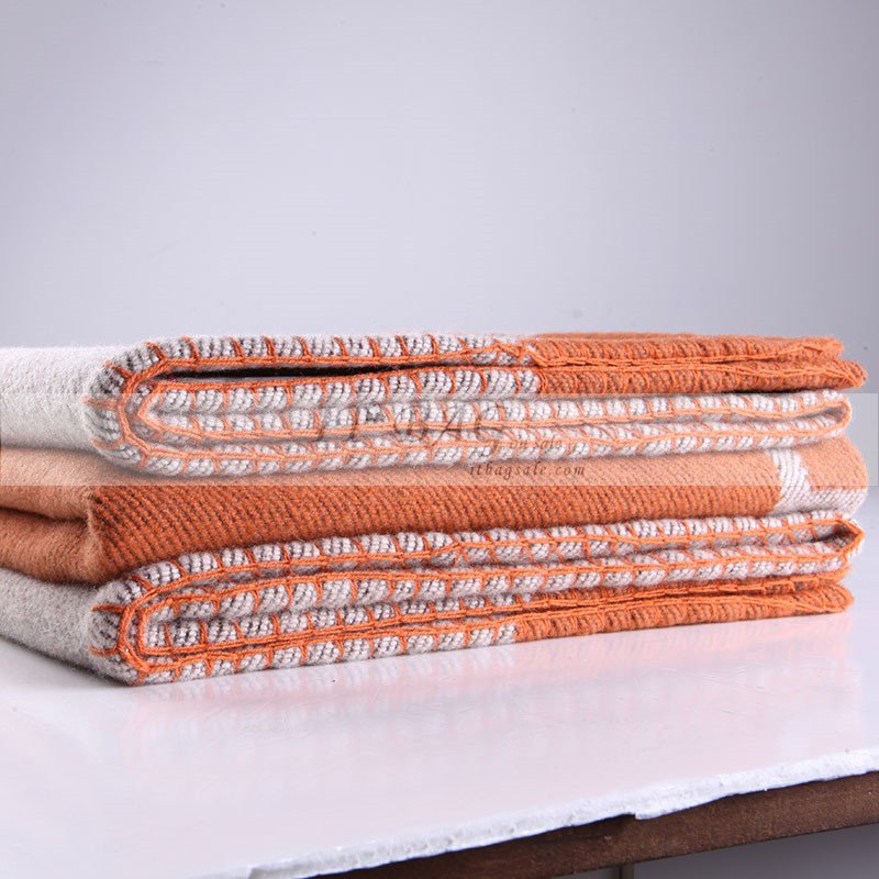 Hermes Blanket Orange 6